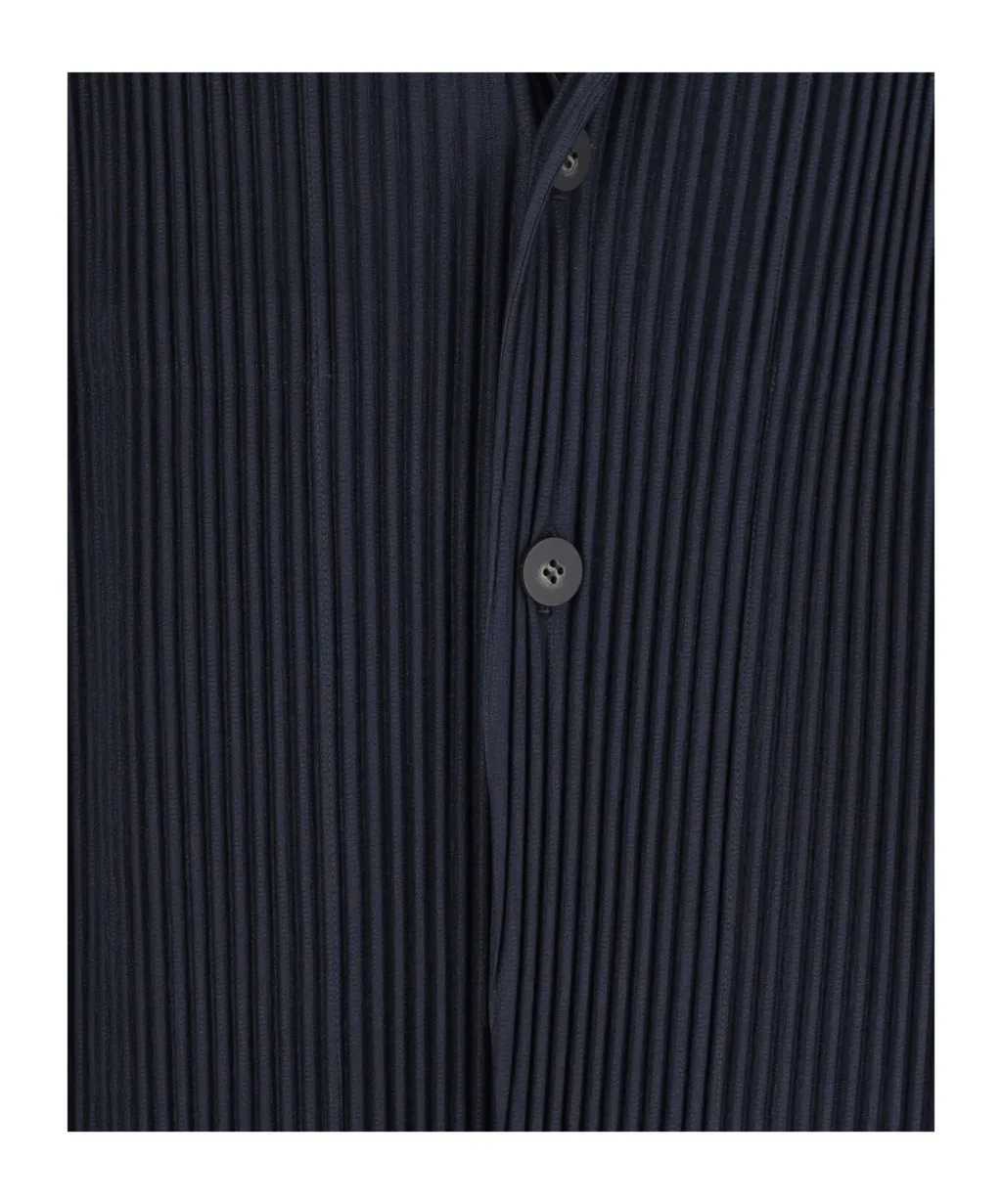 Single-Breasted V-Neck Blazer