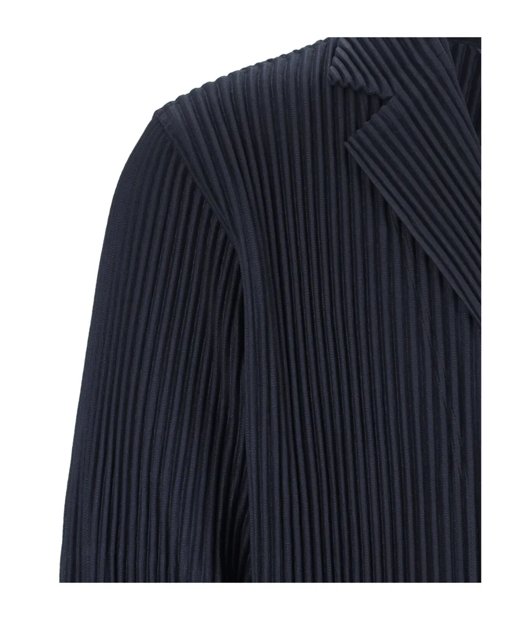 Single-Breasted V-Neck Blazer