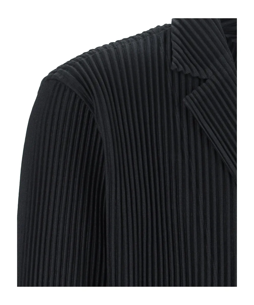 Singled Breasted V-Neck Blazer