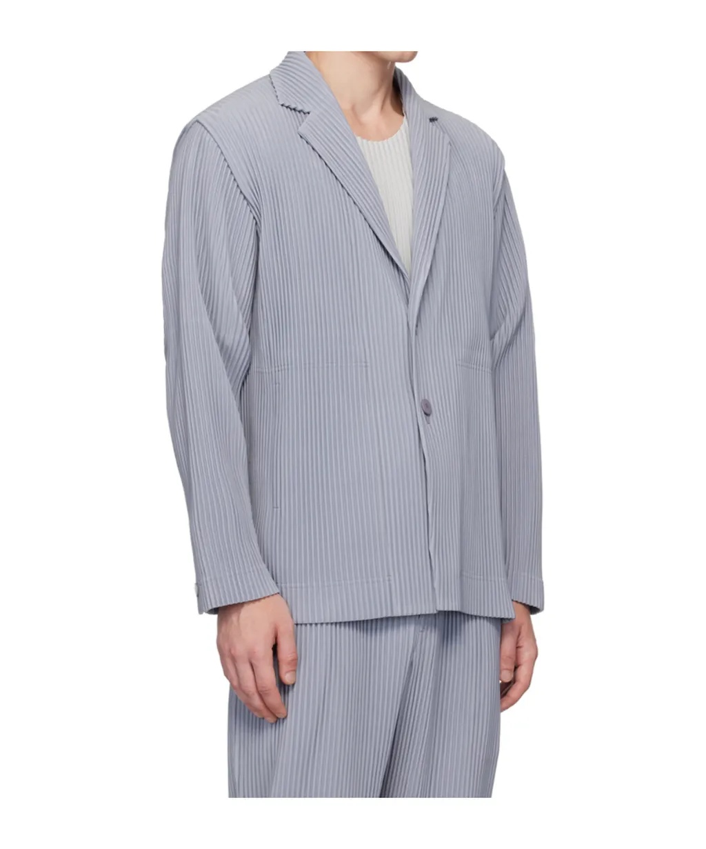 Pleated Tailored Blazer
