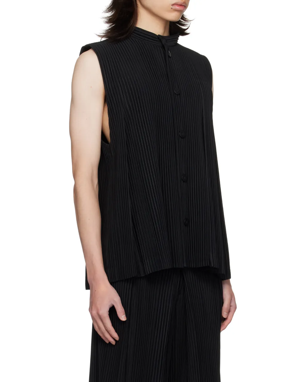 Plissé Gilet