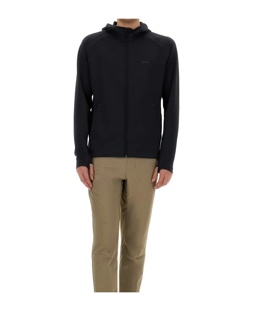 Long-Sleeved Hooded Sweatshirt