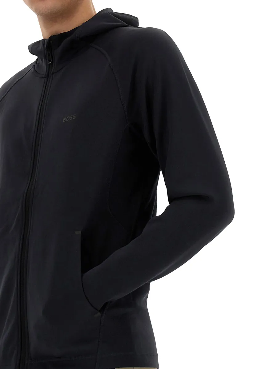 Long-Sleeved Hooded Sweatshirt