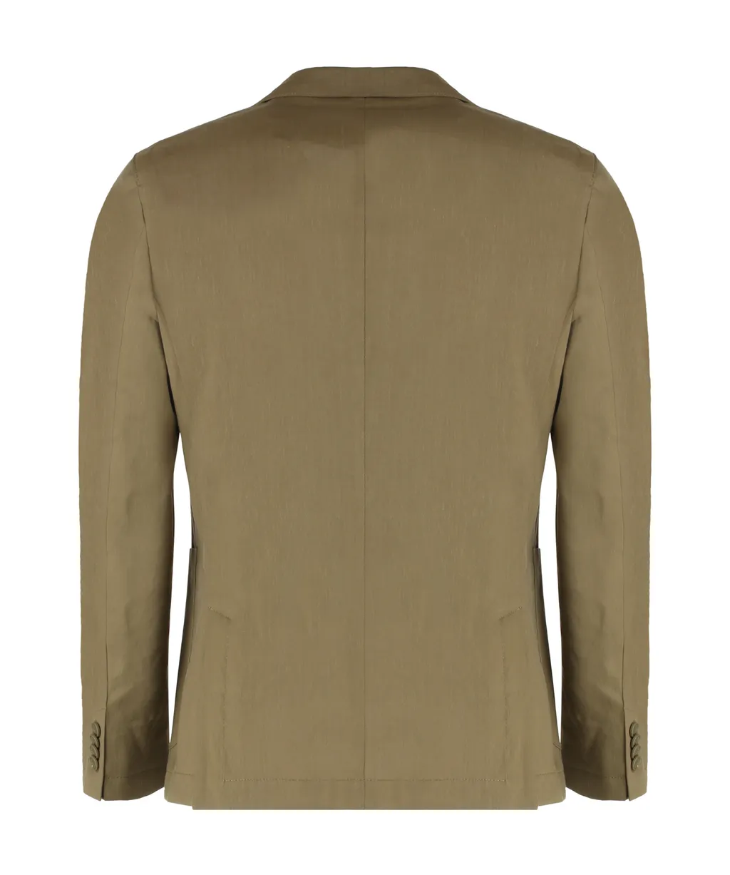 Double-Breasted Slim-Fit Blazer