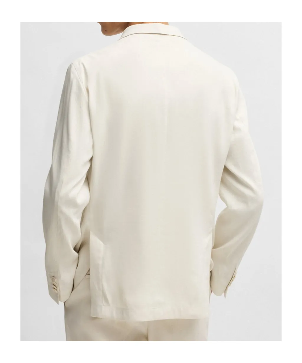 Double-Breasted Slim-Fit Blazer