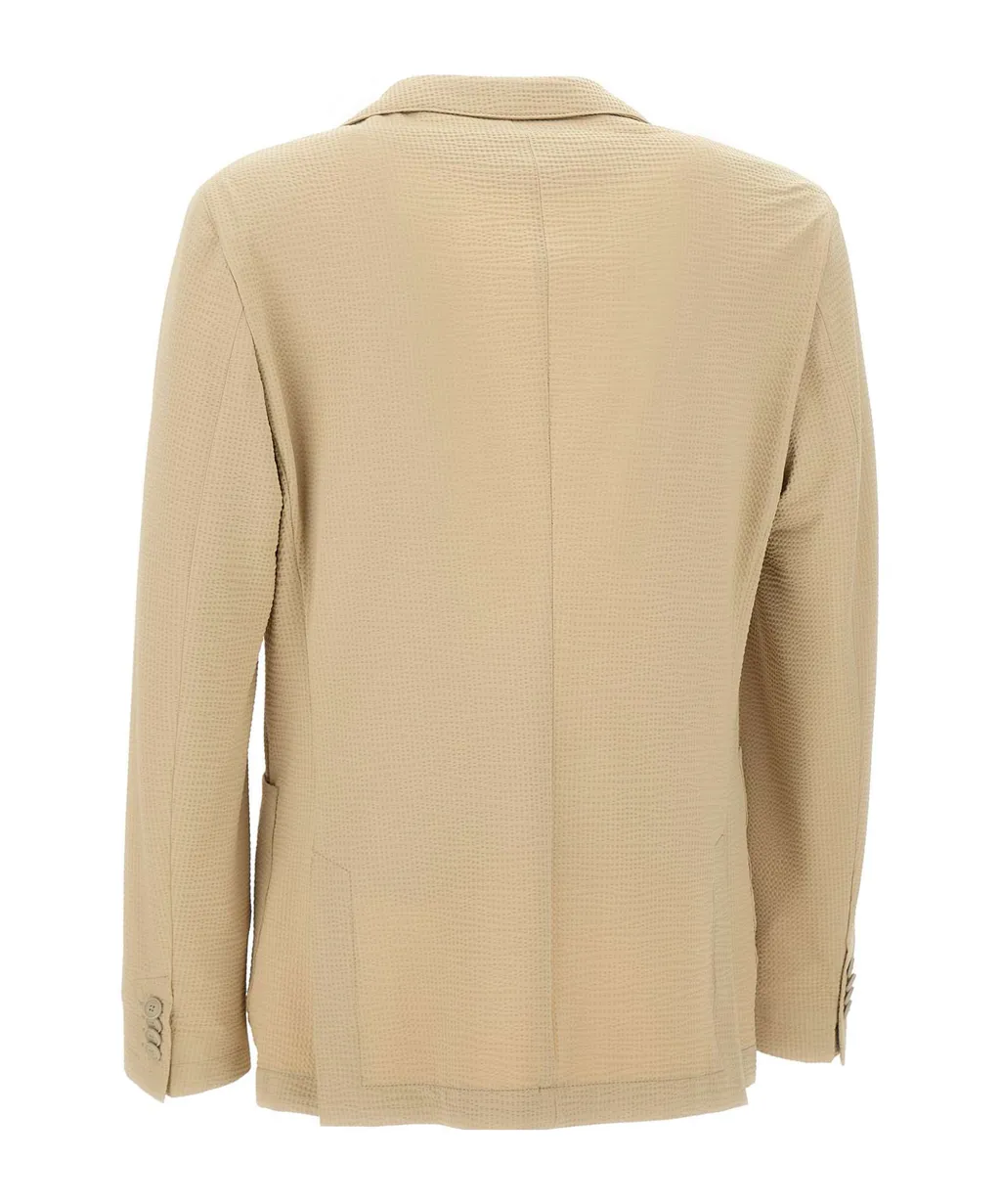 Single-Breasted Slim-Fit Jacket