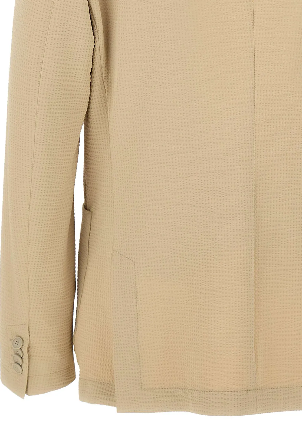 Single-Breasted Slim-Fit Jacket