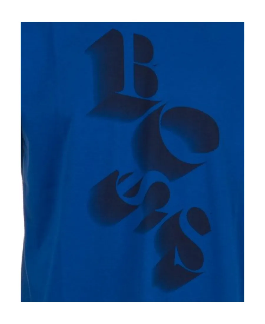 Round Collar Logo T-Shirt