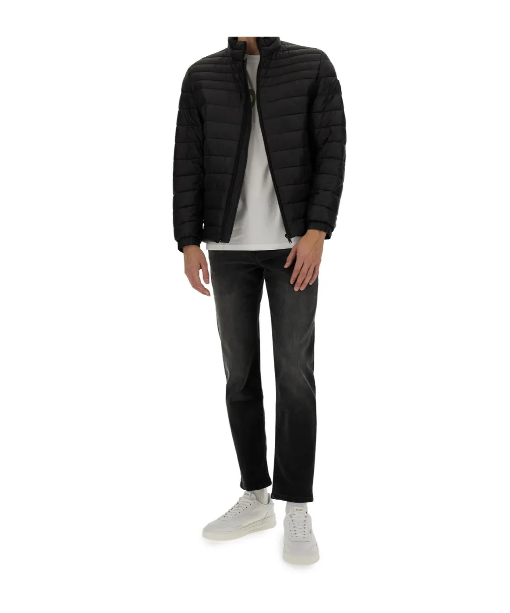 Quilted High-Neck Jacket