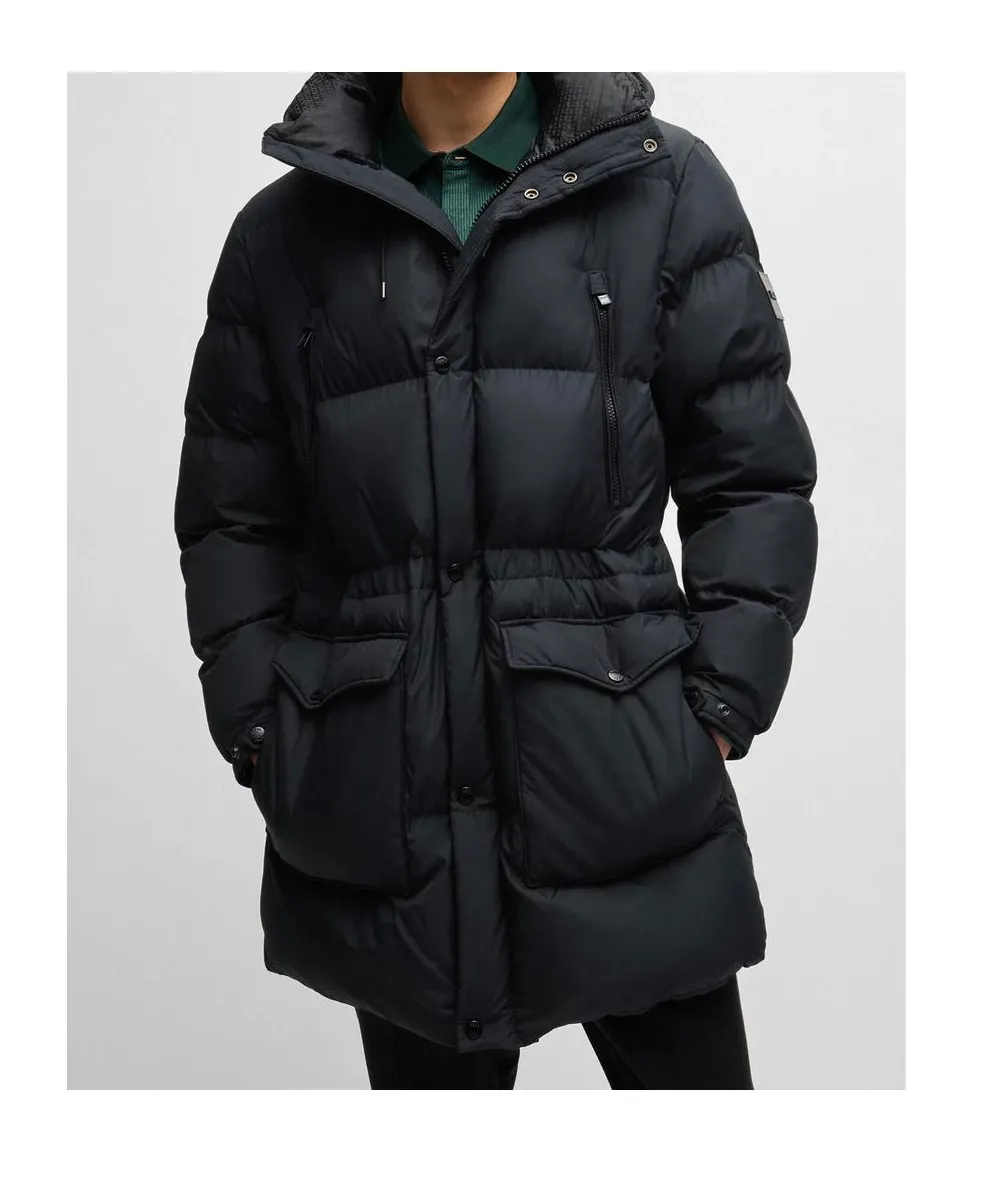 Logo Detail Water-Repellent Puffer Jacket