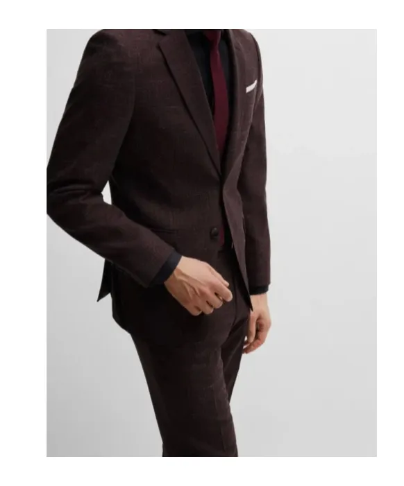 Long-Sleeved Suit Jacket