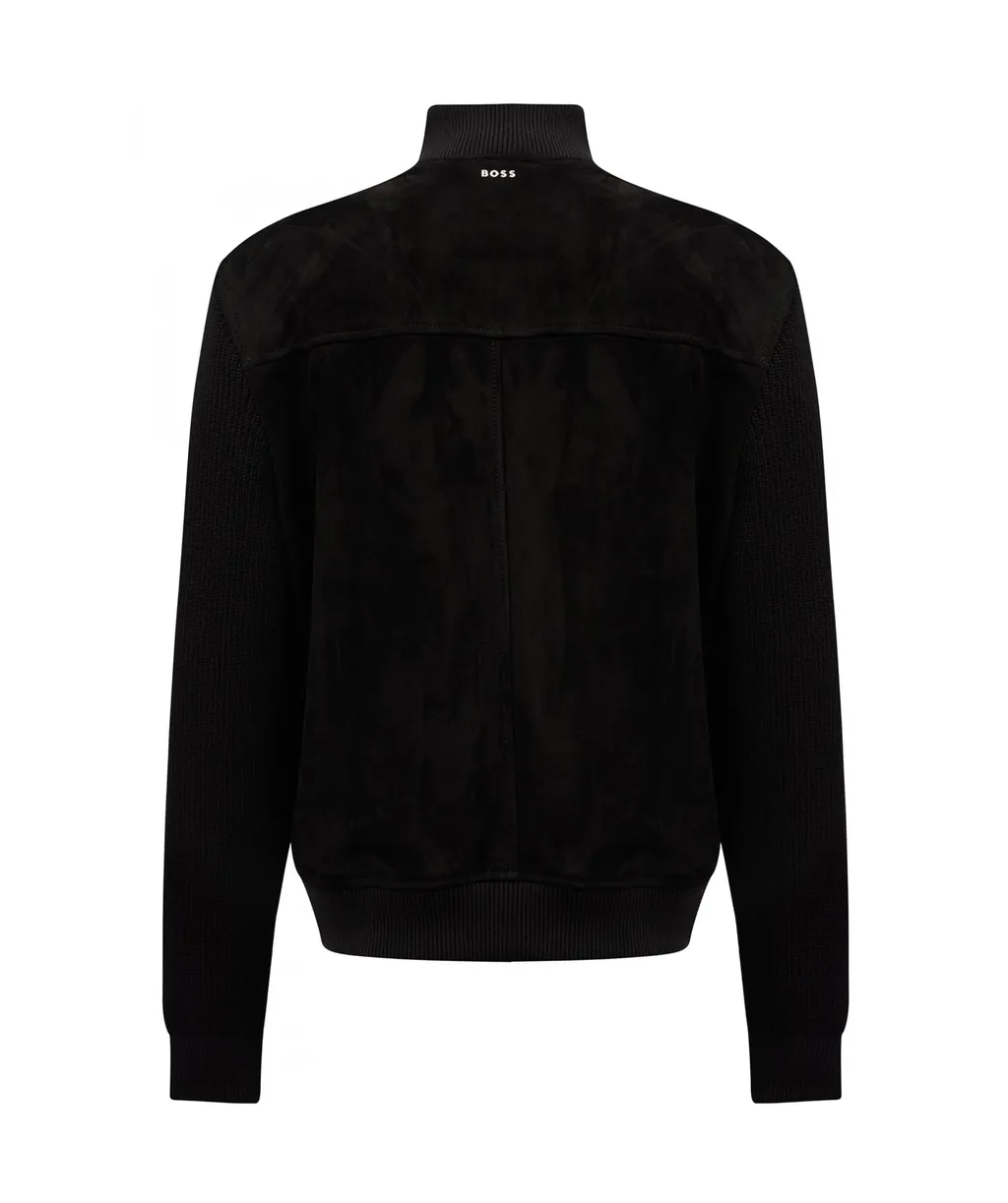 Long Sleeve Leather Jacket