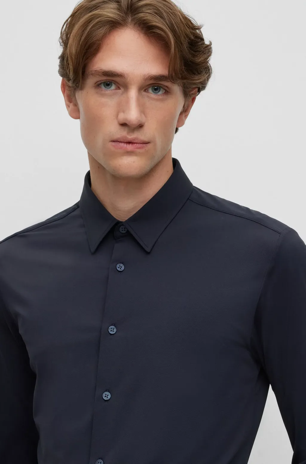 Single-Breasted Shirt