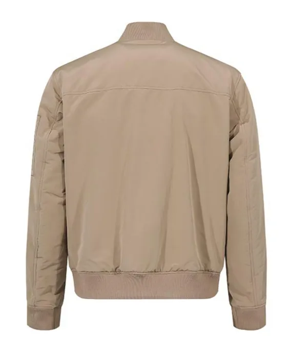 Water-Repellent Bomber Jacket