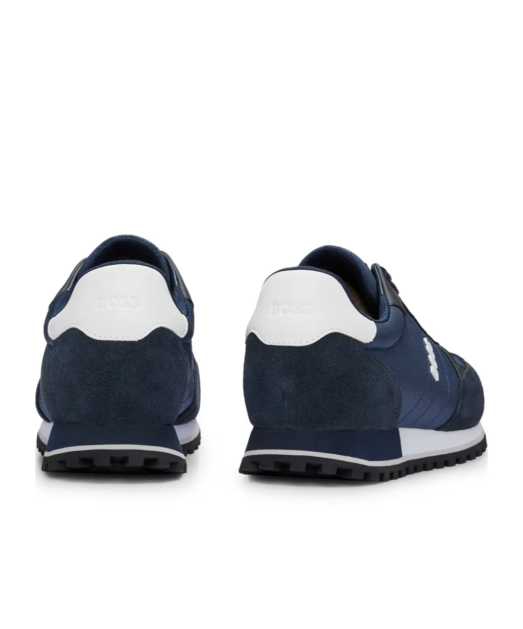 Logo-Appliqué Panelled Sneakers