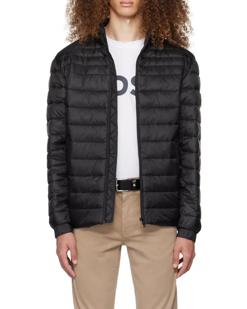 Quilted Padded Zip-Up Jacket