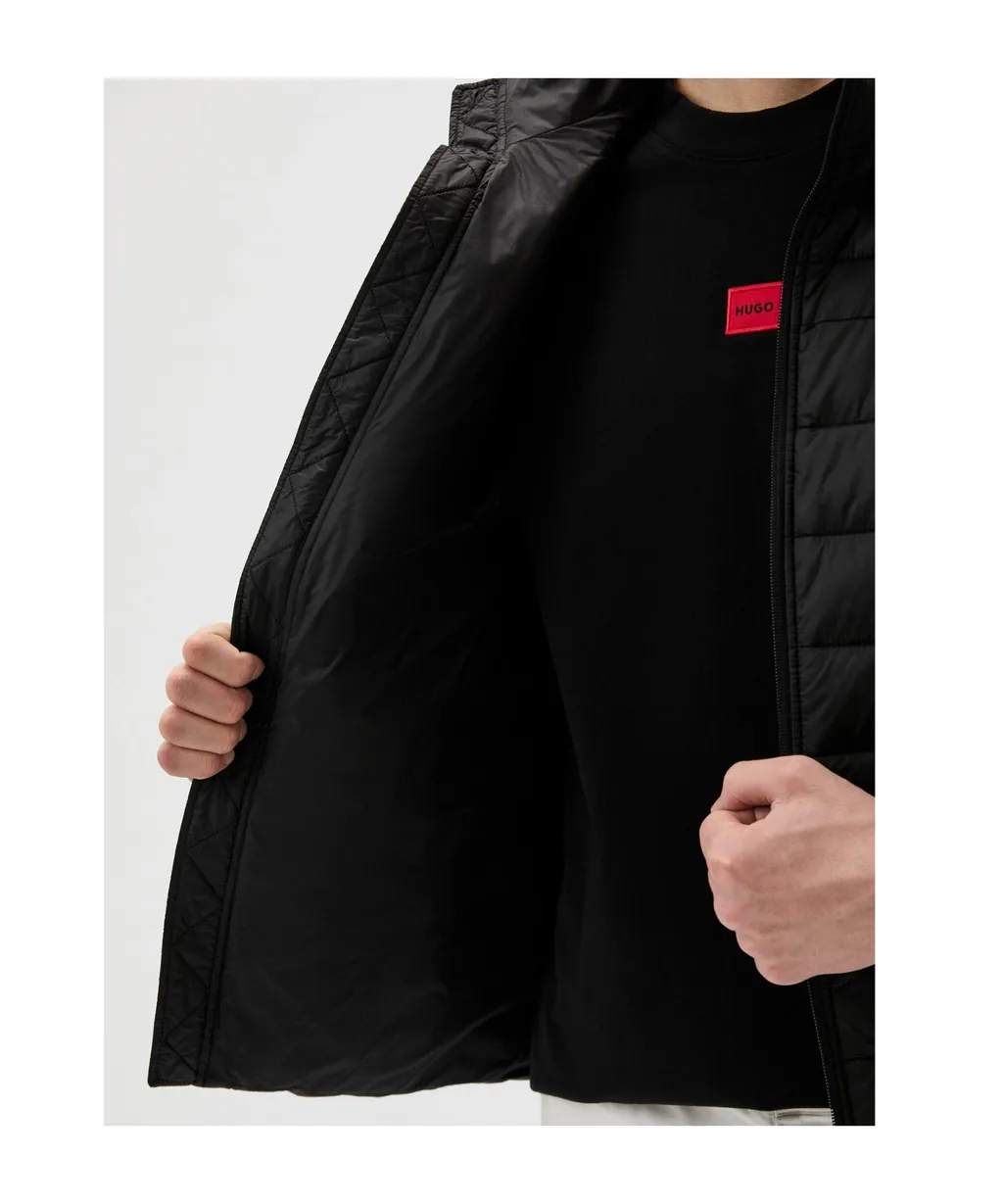Quilted Padded Zip-Up Jacket