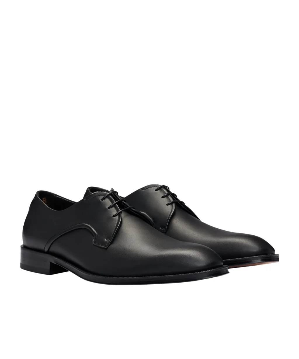 Lace-Up Leather Shoes