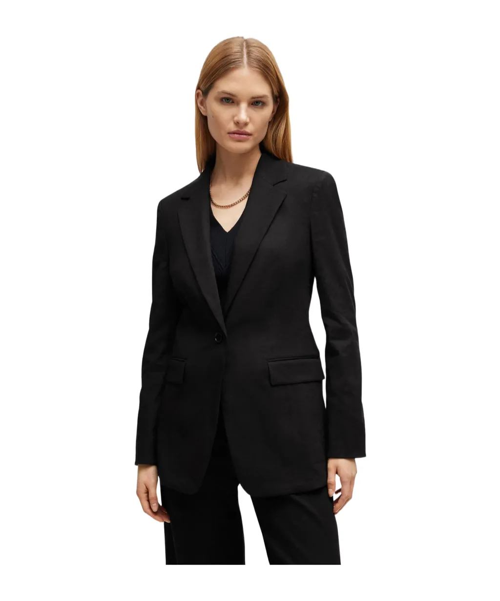 Long-Sleeved Suit Coat