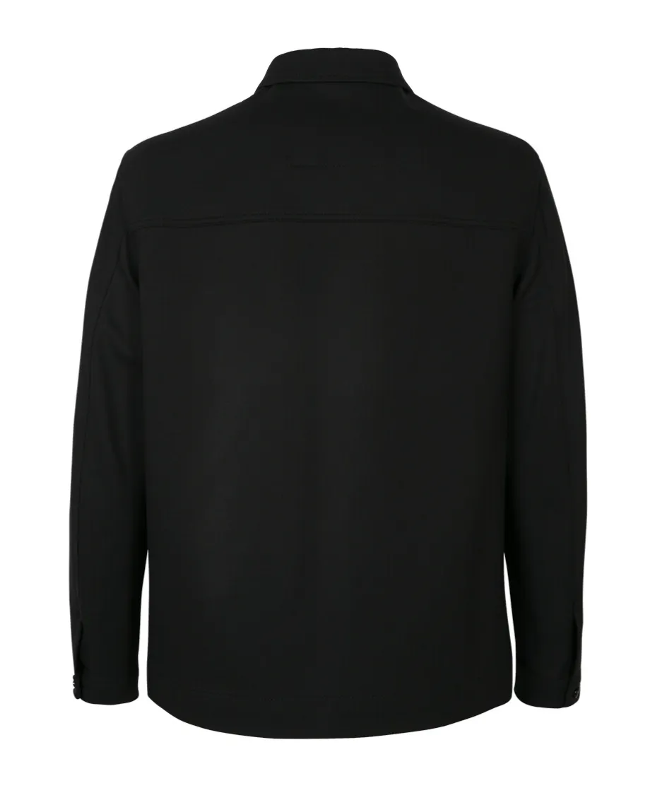 Relaxed-Fit Button-Up Jacket