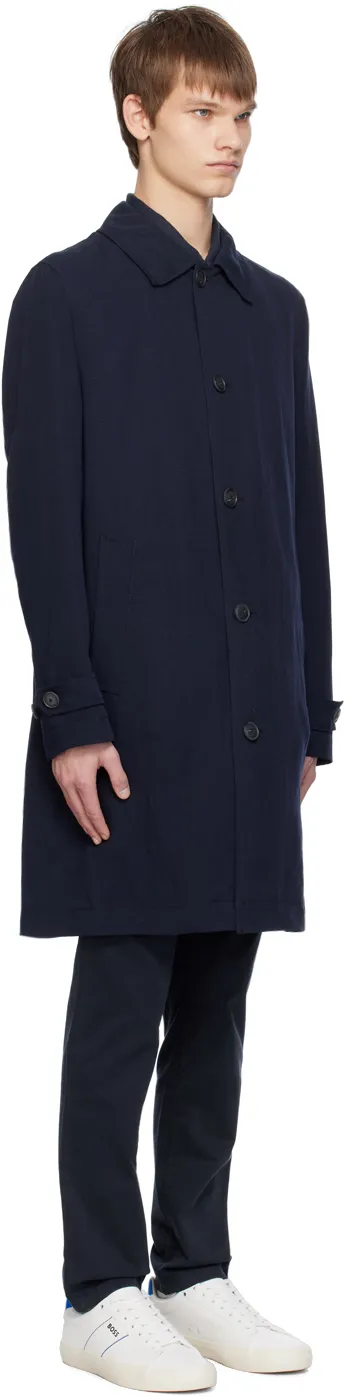 Lapel Long-Sleeved Coat