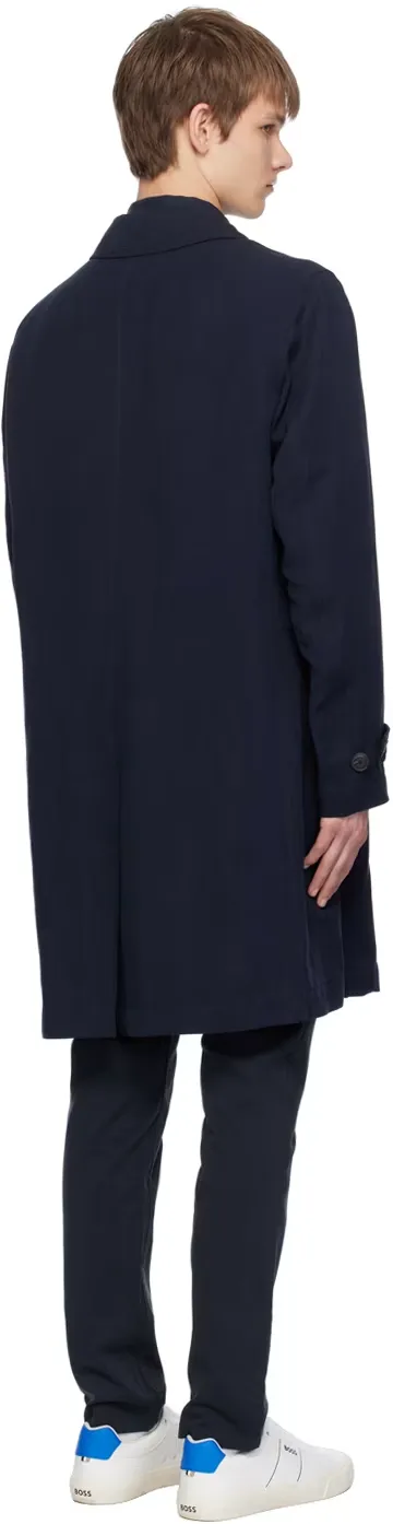 Lapel Long-Sleeved Coat