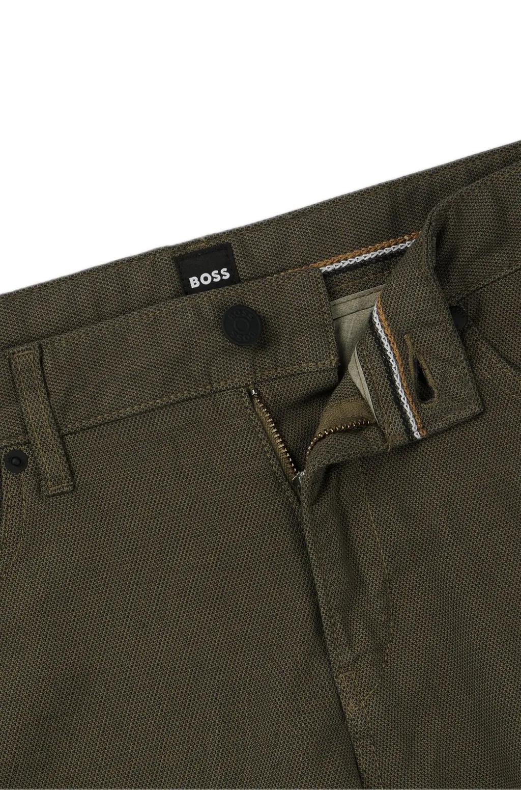 Slim-Cut Cotton Jeans