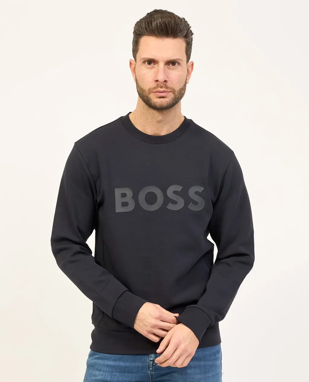 Logo Printed Crewneck Sweatshirt
