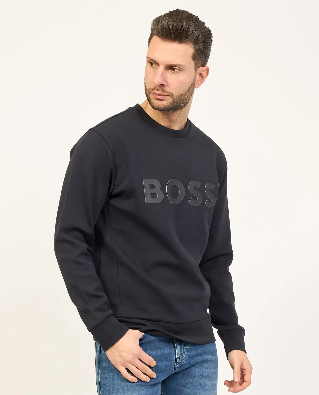 Logo Printed Crewneck Sweatshirt