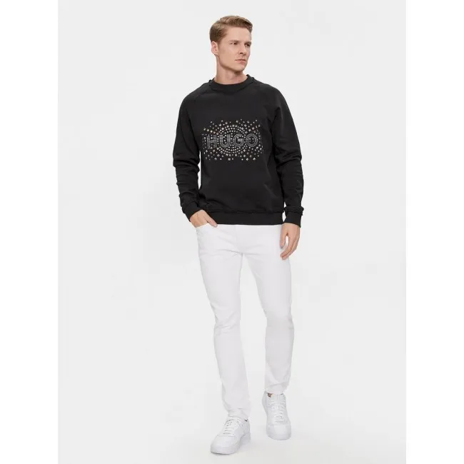 Logo-Studded Cotton Sweatshirt