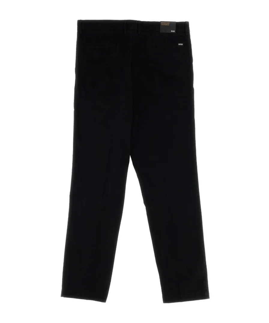 Logo Pleated Casual Pants
