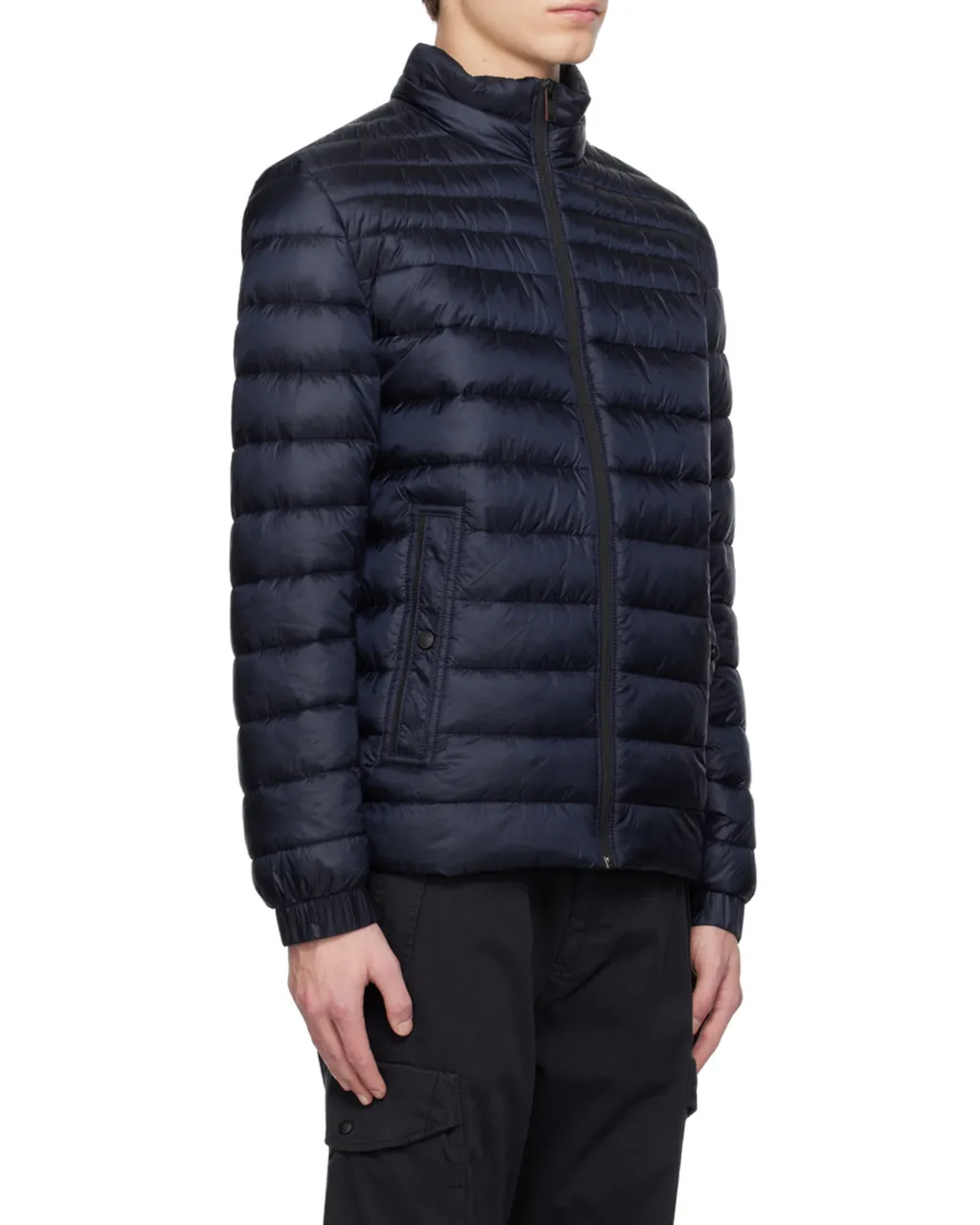 Quilted Padded Zip-Up Jacket