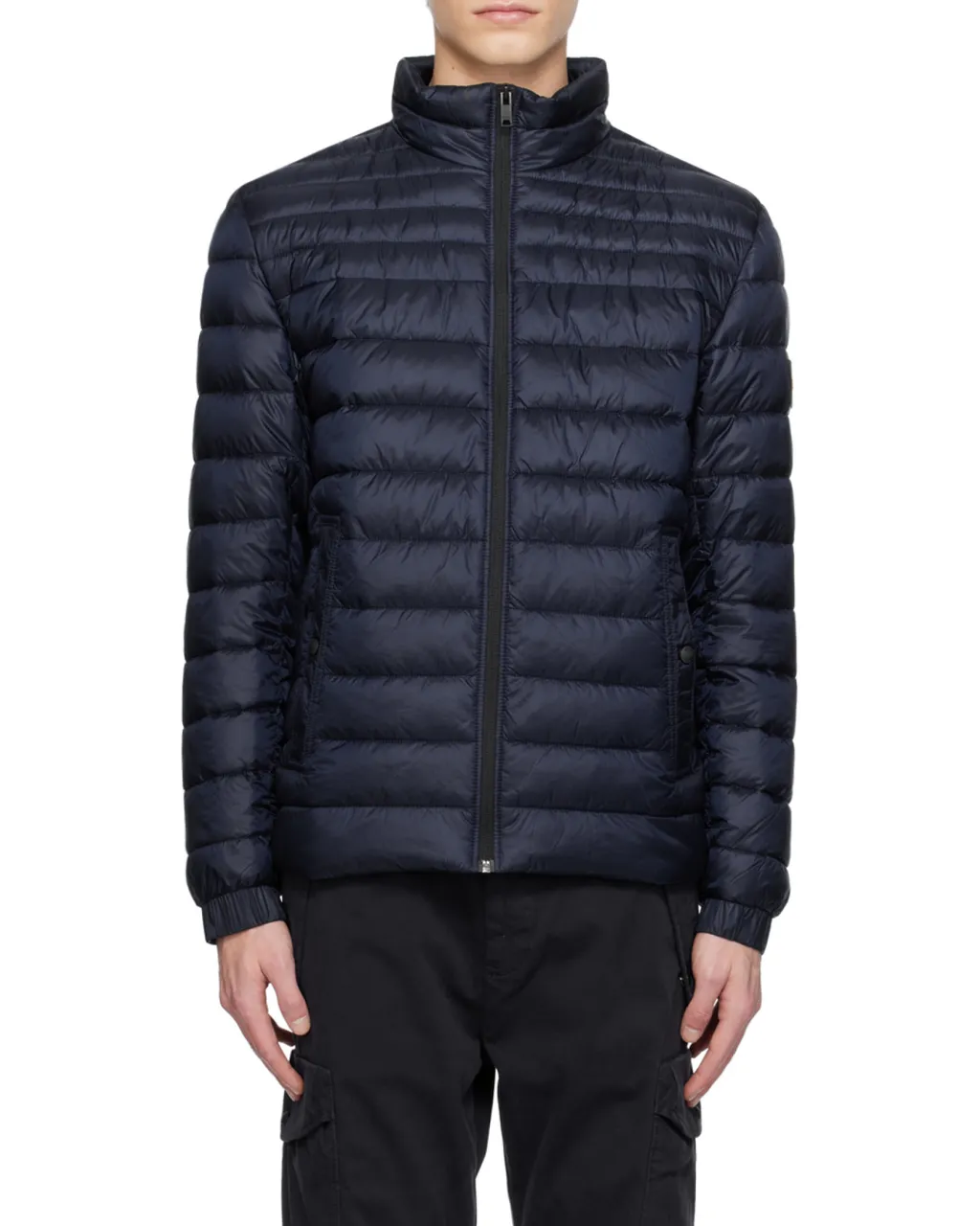 Quilted Padded Zip-Up Jacket
