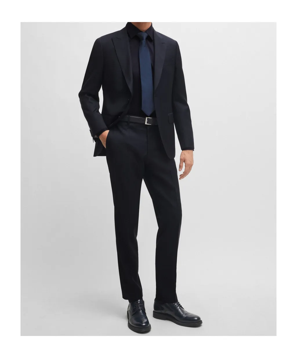 Single-Breasted Virgin Wool Suit
