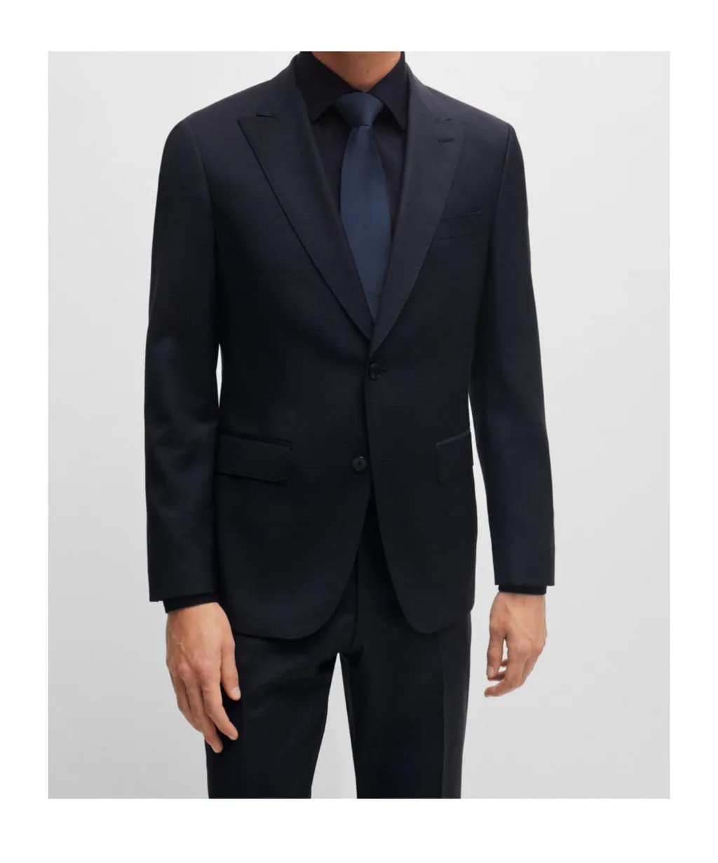 Single-Breasted Virgin Wool Suit