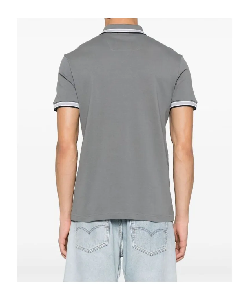 Logo-Print Cotton Polo Shirt