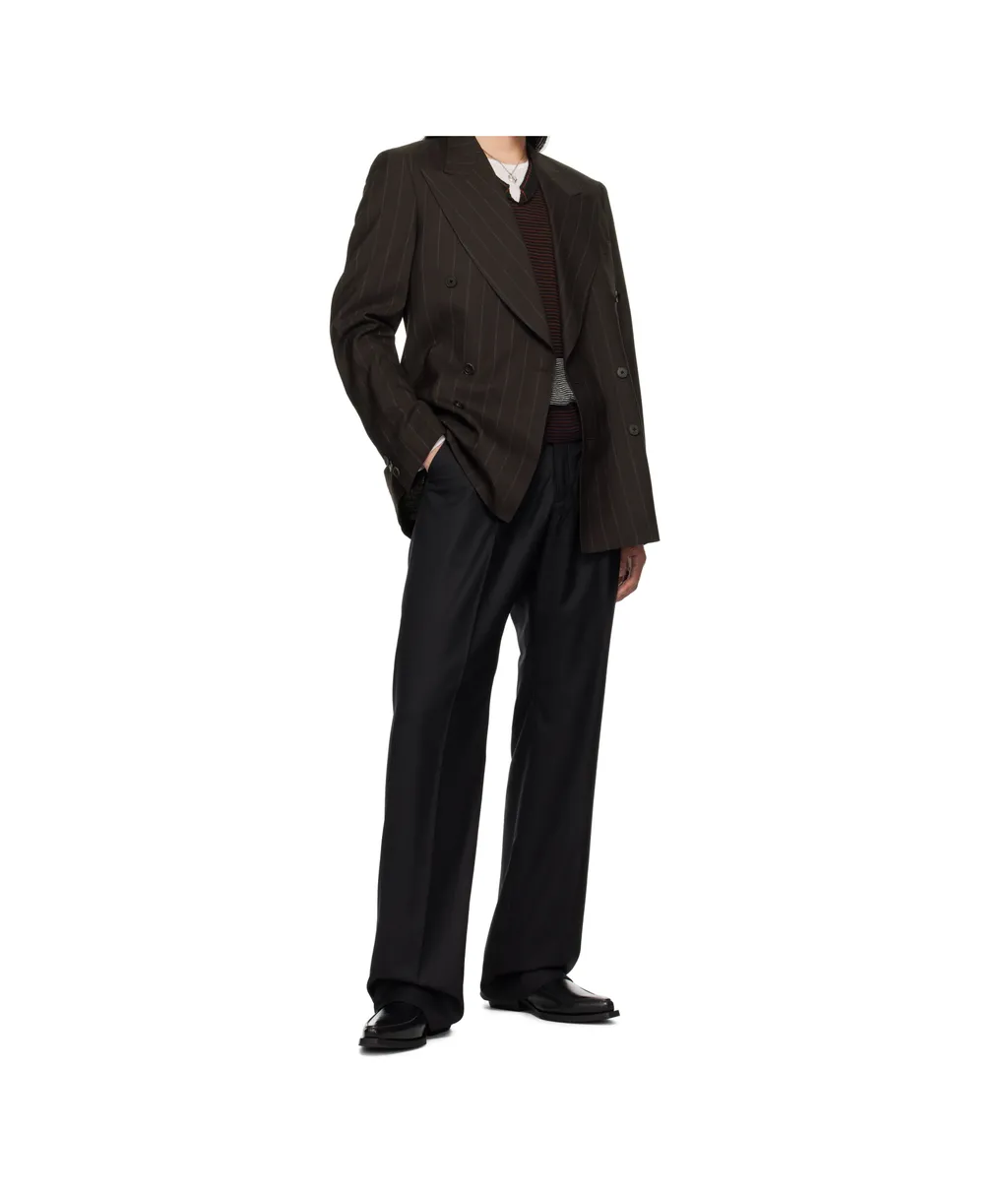 Long-Sleeved Suit Jacket