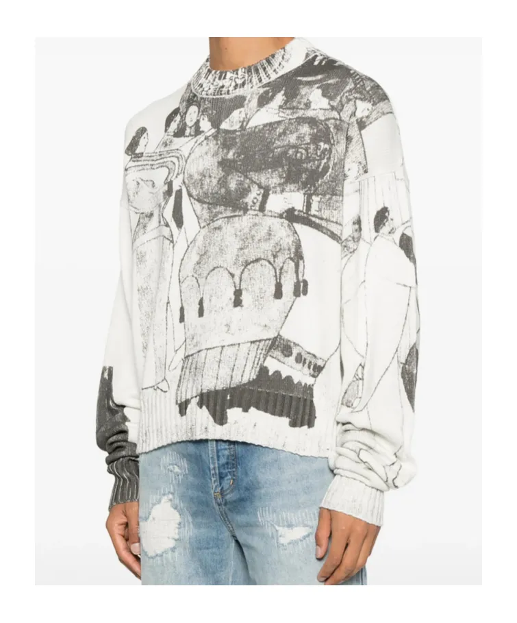 Crew Neck Long Sleeve Sweater