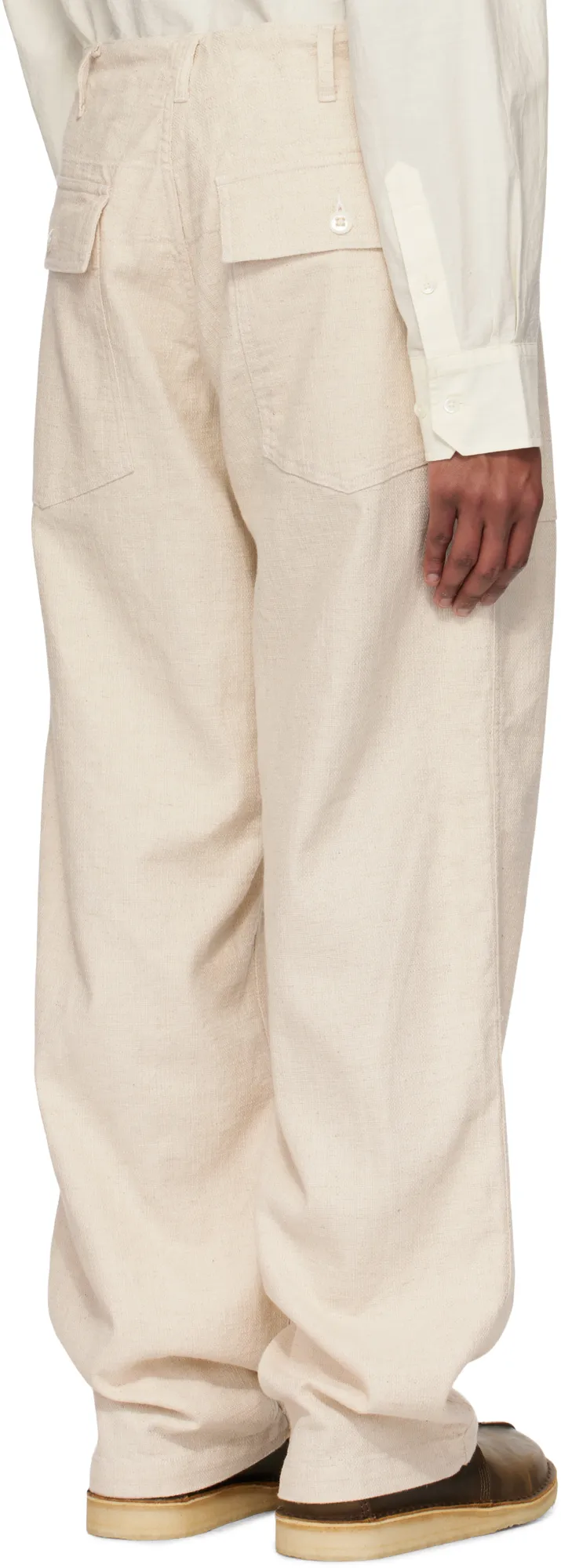 Casual Pants With Belt Loops