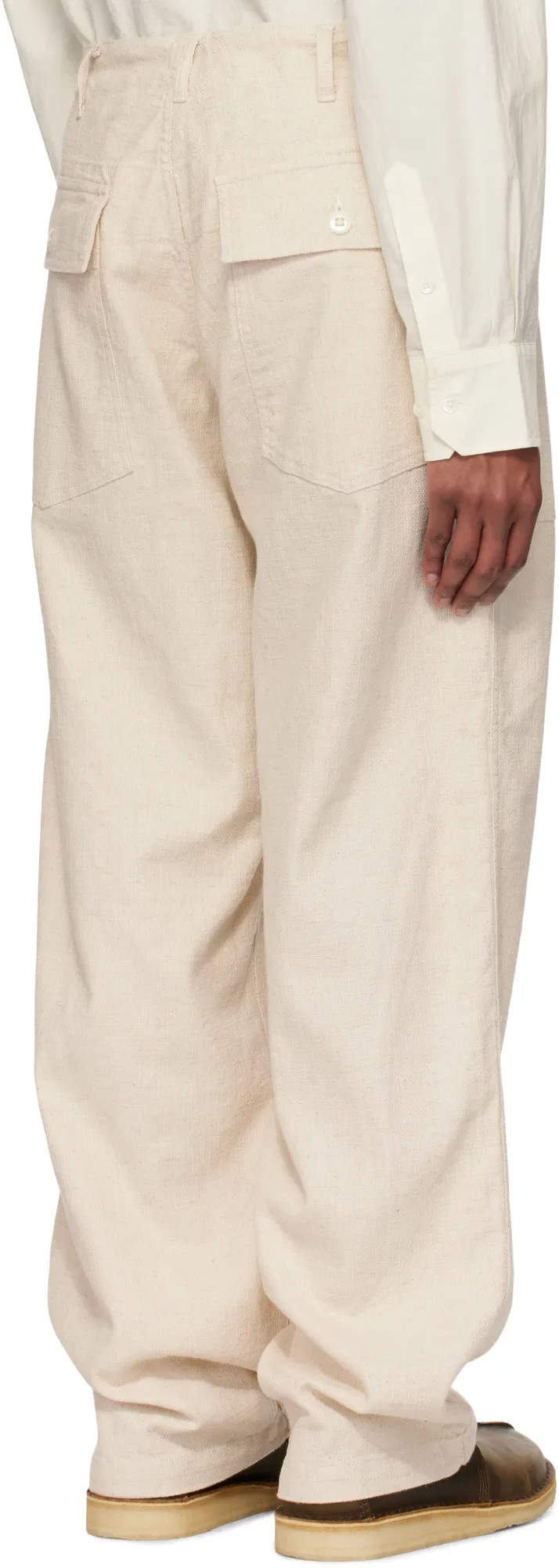 Casual Pants With Belt Loops