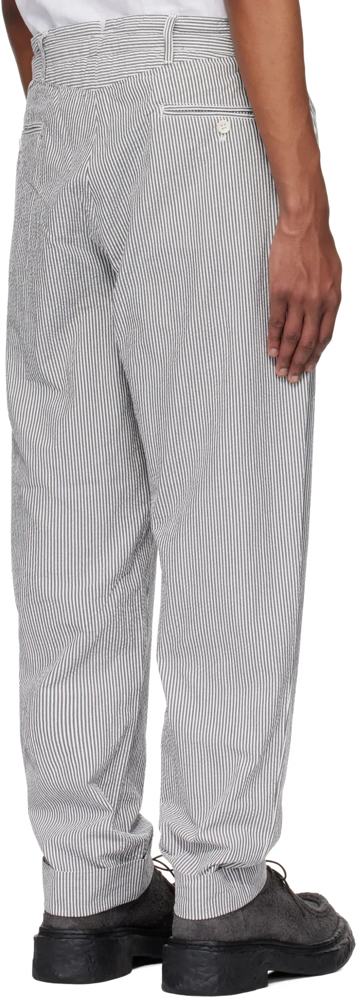 Casual Pants With Belt Loops