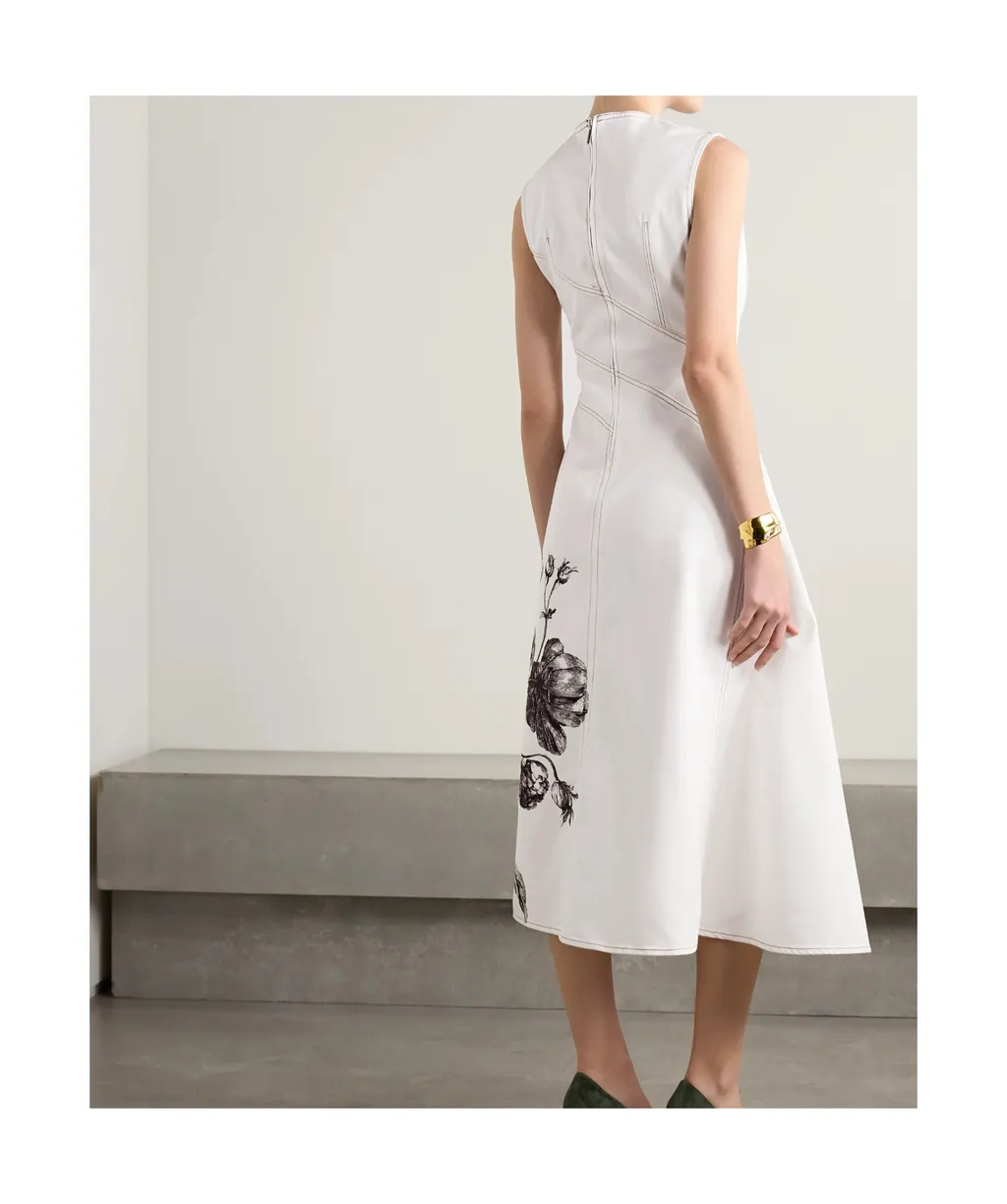 Sleeveless Midi Dress