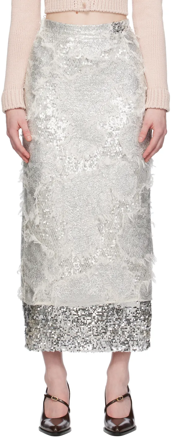 Layered Mid-Length Skirt