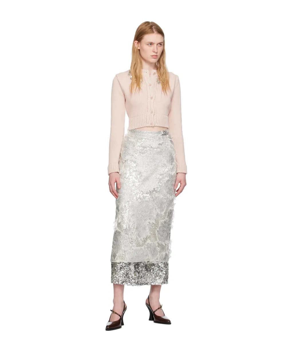 Layered Mid-Length Skirt