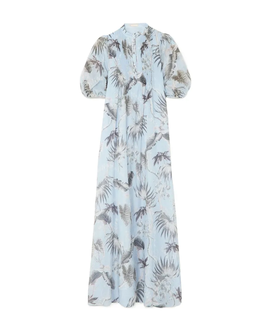 Short-Sleeved Round Neck Dress