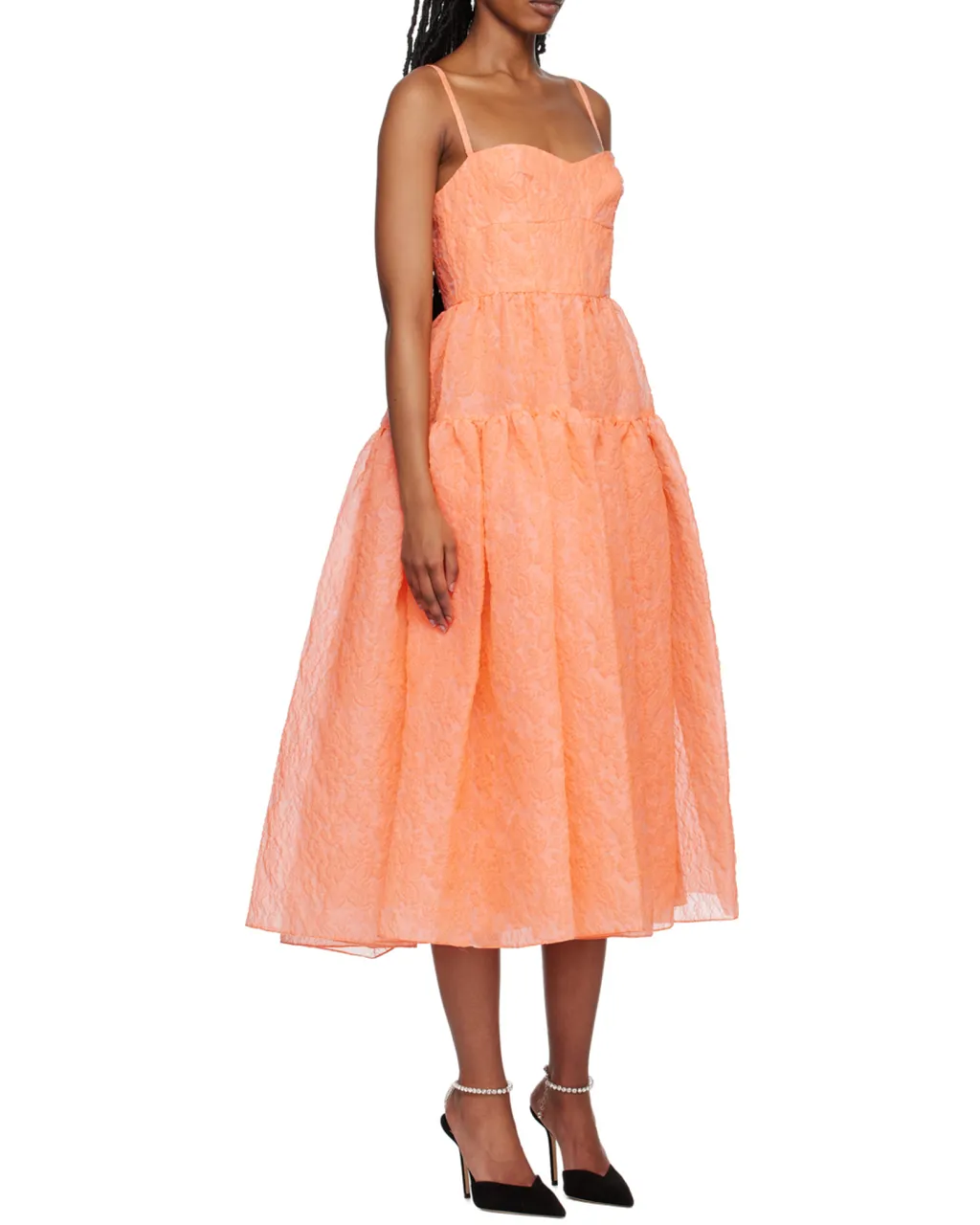 Abelia Organza Midi Dress