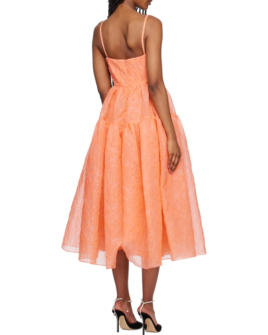 Abelia Organza Midi Dress