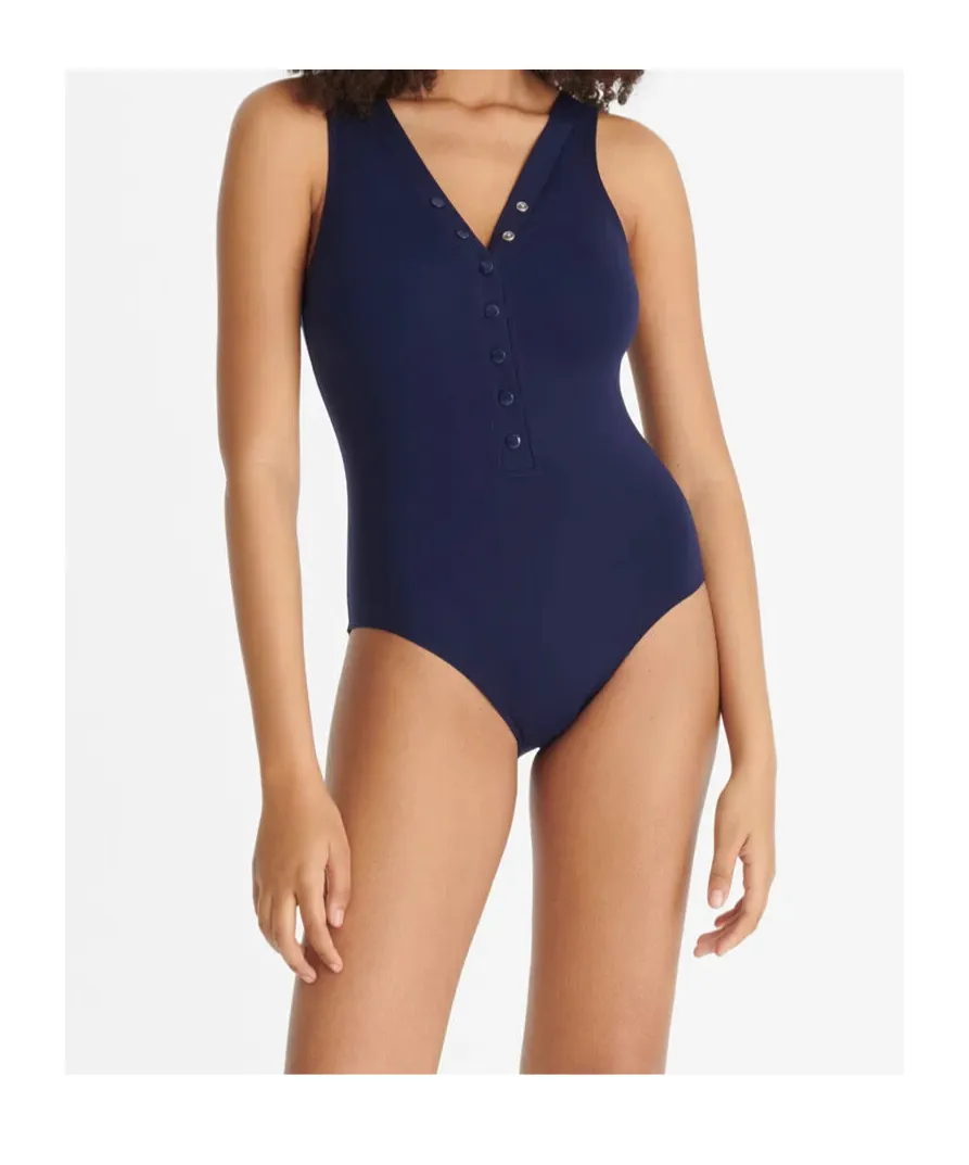 IcÔNe V-Neck Swimsuit