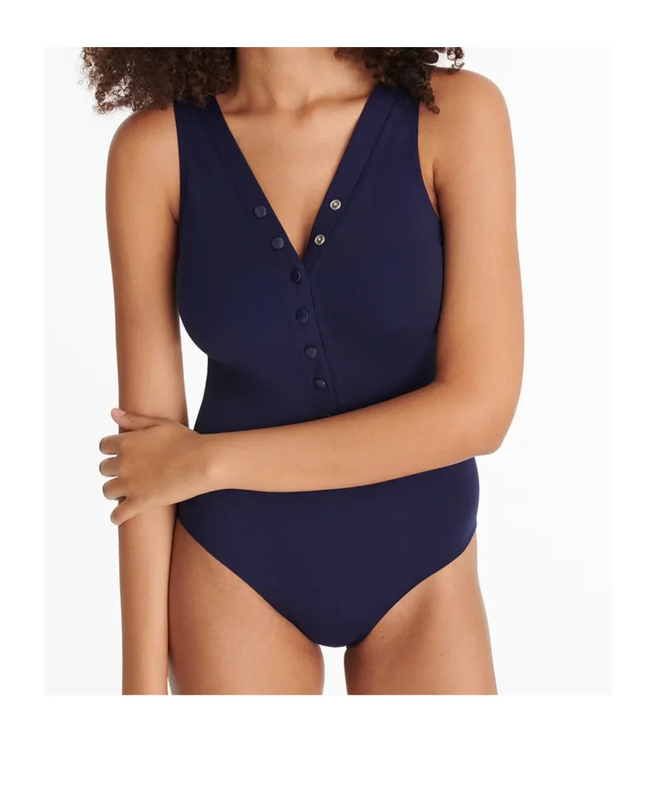 IcÔNe V-Neck Swimsuit