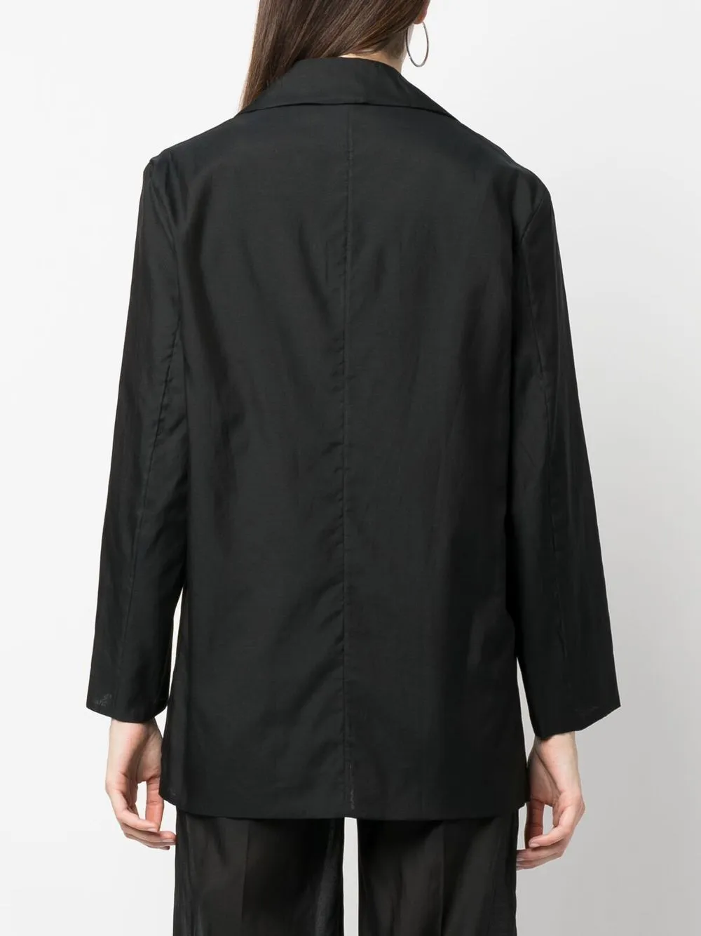 Oversized Single-Breasted Blazer